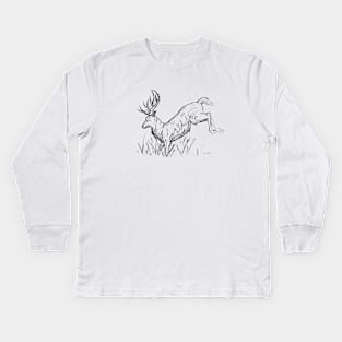 Deer Kids Long Sleeve T-Shirt